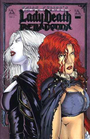 MEDIEVAL LADY DEATH / BELLADONNA #1/2 Platinum Foil