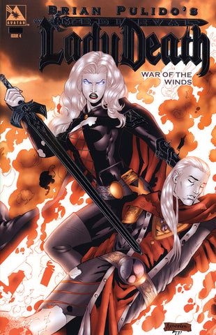 MEDIEVAL LADY DEATH: War of the Winds #4 Platinum Foil