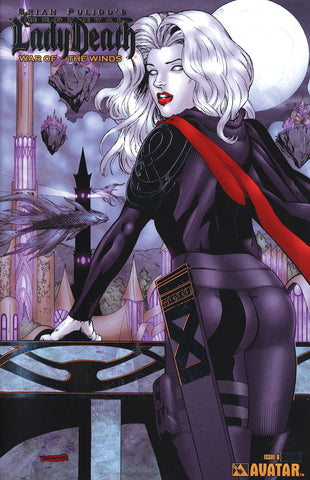 MEDIEVAL LADY DEATH: War of the Winds #6 Platinum Foil