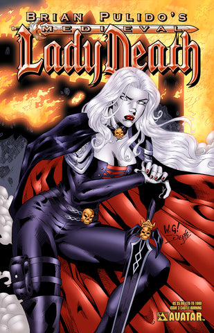 MEDIEVAL LADY DEATH #3 Castle Burn