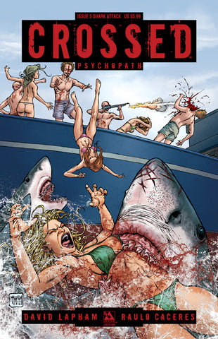 CROSSED: PSYCHOPATH #5 SHARK ATTACK