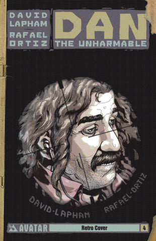 DAN THE UNHARMABLE #4 RETRO INCENTIVE COVER