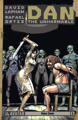 DAN THE UNHARMABLE #5 RETRO INCENTIVE COVER