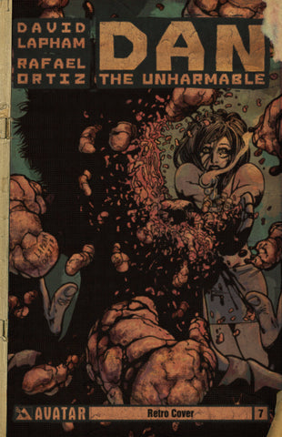 DAN THE UNHARMABLE #7 RETRO INCENTIVE COVER