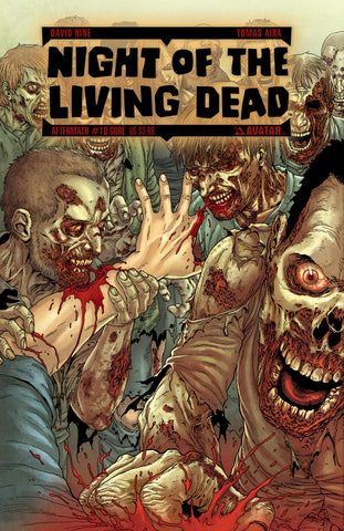 NIGHT OF THE LIVING DEAD: AFTERMATH #10 GORE COVER