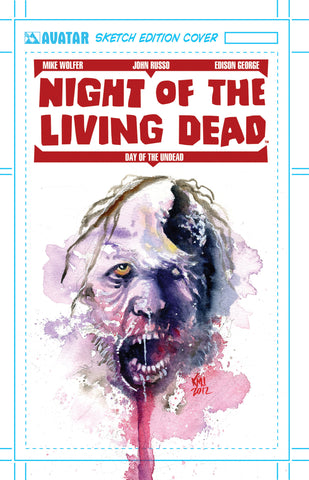 NIGHT OF THE LIVING DEAD: AFTERMATH #1 ORIGINAL PAINTED ART CVR