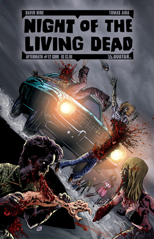 NIGHT OF THE LIVING DEAD: AFTERMATH #12 GORE COVER